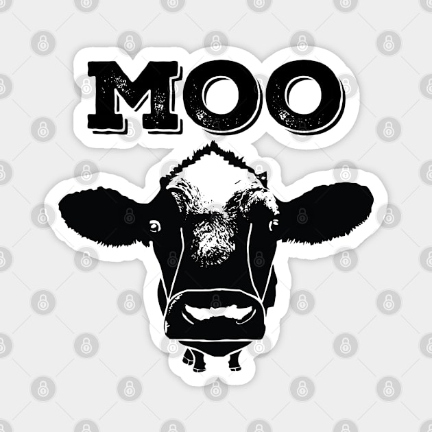 Cow - Moo Magnet by Kudostees