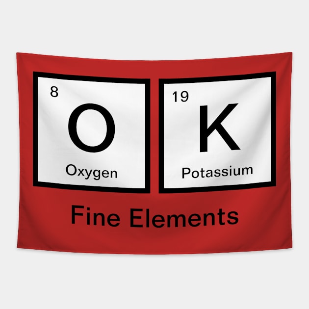 Fine Elements Tapestry by Things & Stuff