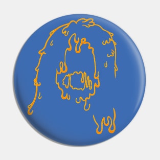 Orange Slime Pin