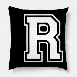 Letter R Pillow
