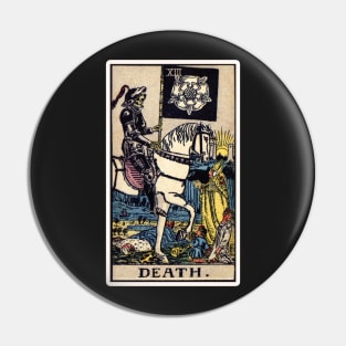 XII. Death Tarot Card Pin