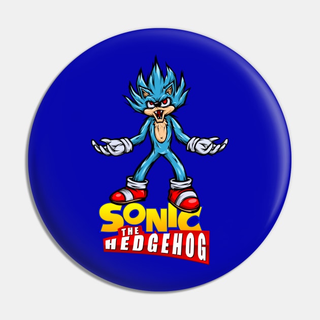 super sonic the hedgehog Pin by Brown777