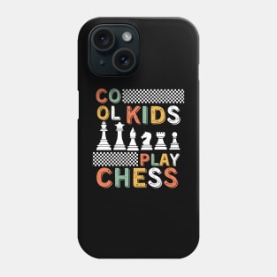 Chess Pieces Vintage checkmate funny Kids Players Phone Case