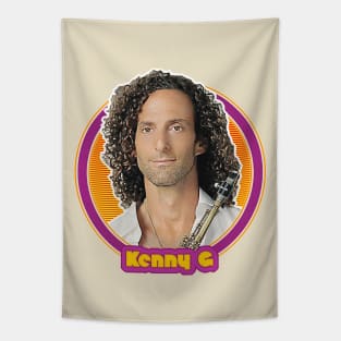 Kenny G // 90s Retro Fan Art Design Tapestry