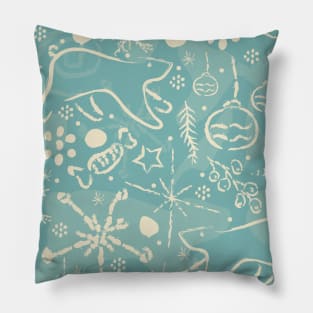 winter Pattern Pillow