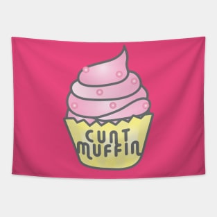 C*NT muffin Tapestry