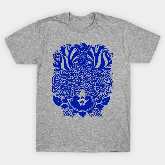 mushroom head - Ink Skull - T-Shirt | TeePublic