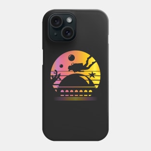 Underwater City Synthwave - Board Game Inspired Graphic - Tabletop Gaming  - BGG Phone Case