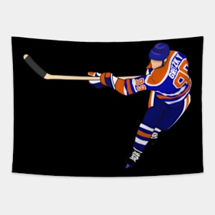 Gretzky The Goal Scorer Tapestry