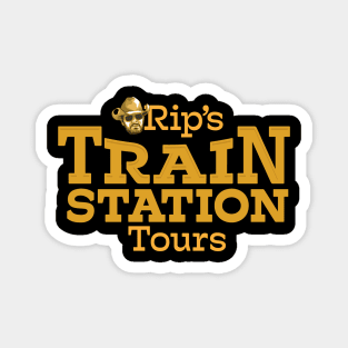 Rip's Train Station Tours Magnet