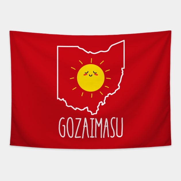 Ohio Gozaimasu 2.0 Tapestry by merimeaux