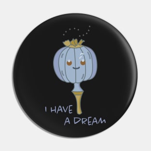 Poppy seeds, poppy capsule dreams Pin