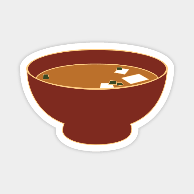 Miso Soup Magnet by drawingnikki