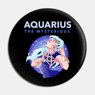 AQUARIUS THE MYSTERIOUS Pin