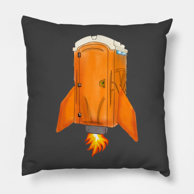 ROCKET BATHROOM | MORICK INC. | Pillow by Morick