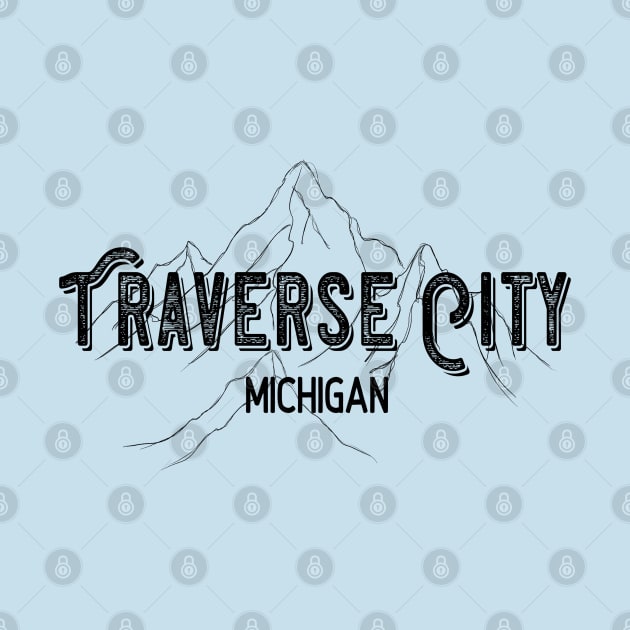 Traverse City Michigan Gift for Midwest Lover by Hopscotch Shop Gifts