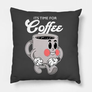 Its Time for Coffee Pillow