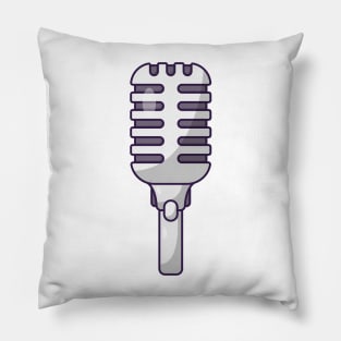 Retro Mic Pillow