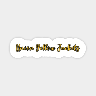 Union Yellow Jackets Magnet