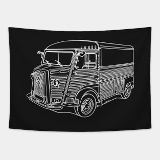 Classic french van Tapestry