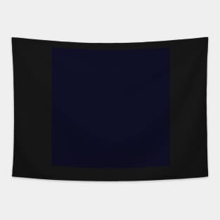 Classic Dark Navy Solid Color Block Tapestry