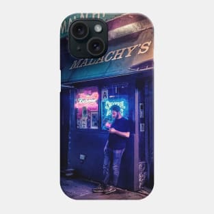 Upper West Side Night Street Manhattan NYC Phone Case