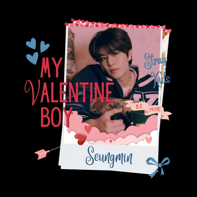 Seungmin My Valentine Boy Stray Kids by wennstore