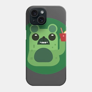 Zombie Bear with Mojito Phone Case