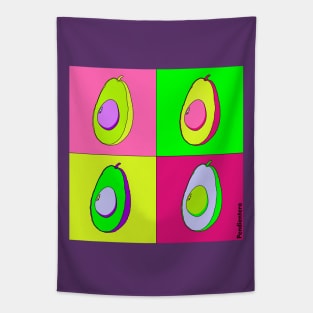 Avocado Pop Art Tapestry