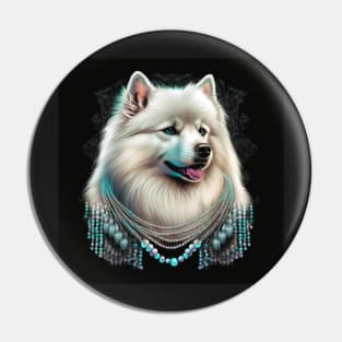 Samoyed Divine Pin