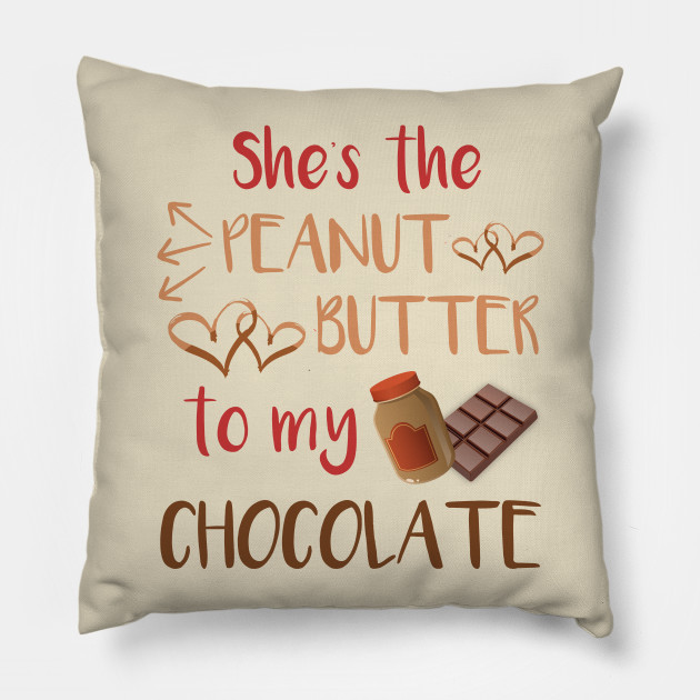 Chocolate And Peanut Butter Couples Shirt For Him Couple