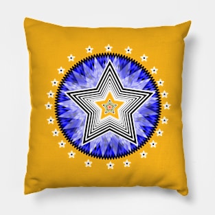 Radial star 3 Pillow