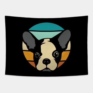 Retro French Bulldog Tapestry