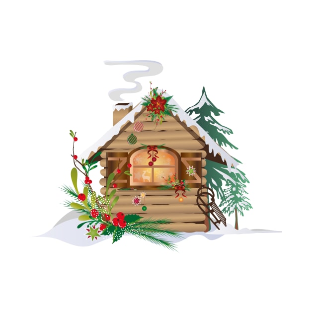 Christmas hut by Kisho