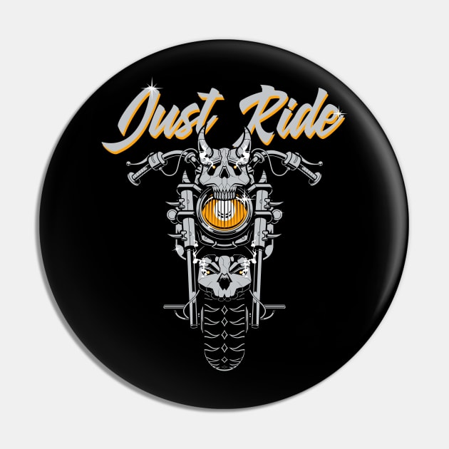 Just Ride Pin by AllanDolloso16