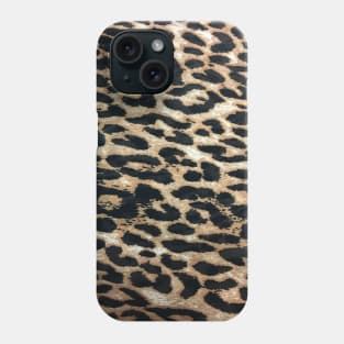 1980s retro girly  safari animal print leopard pattern Phone Case