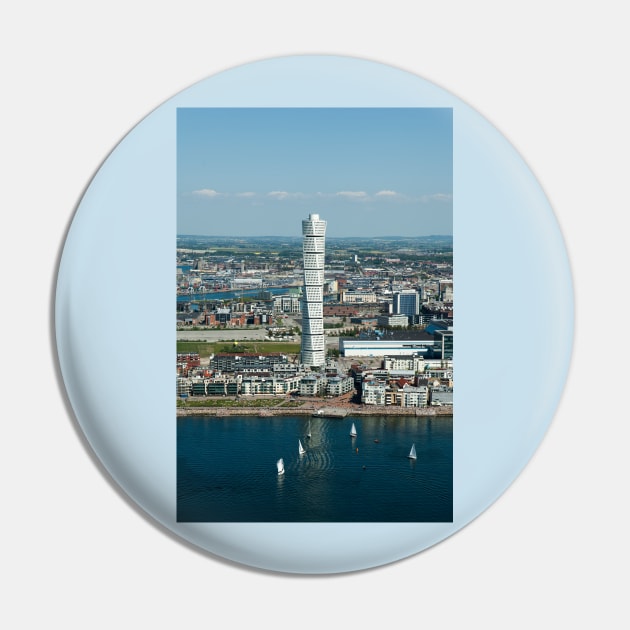 Turning Torso Pin by FotoJarmo