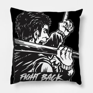 fight resistance riot Pillow