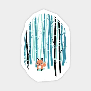 Fox in the Forest Magnet