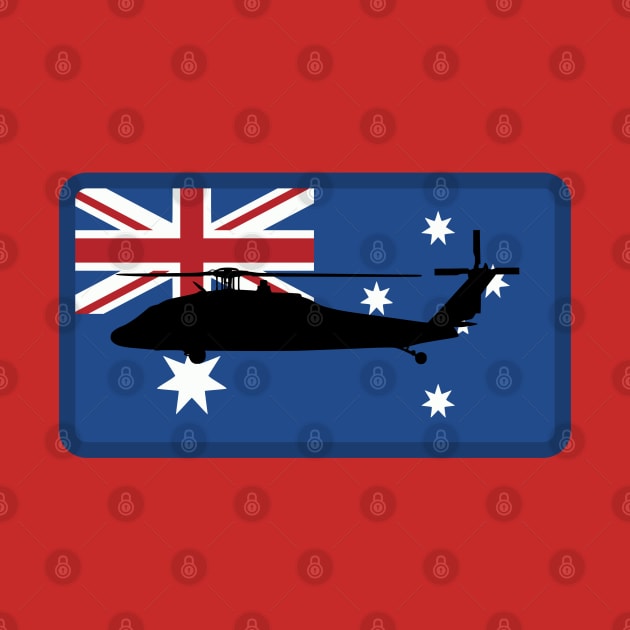 Australian UH-60 Black Hawk Patch (Small logo) by TCP