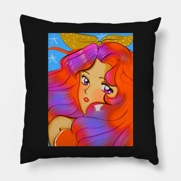 Cherry 3 Pillow by Minkimink12321