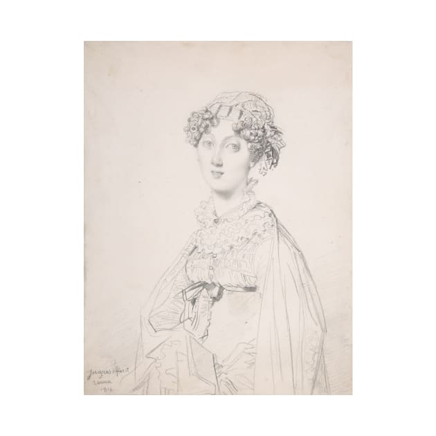 Lady Mary Cavendish-Bentinck by Jean-Auguste-Dominique Ingres by Classic Art Stall