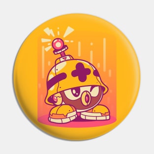 Robot Helmet Pin