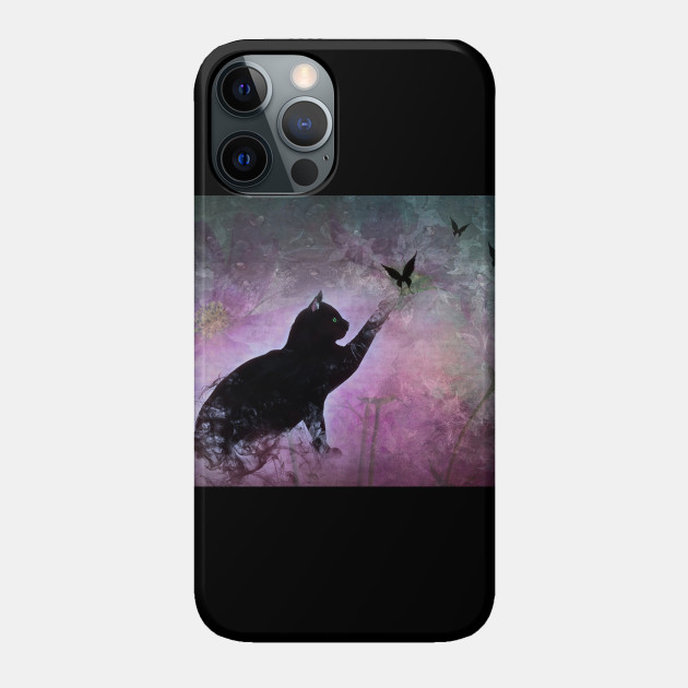 Black Cat Dreams - Black Cat Dreams - Phone Case