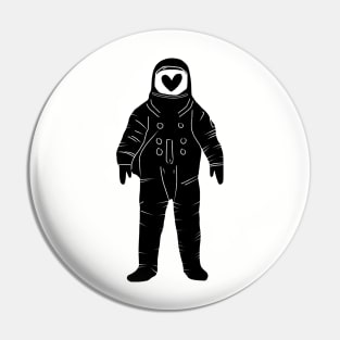 Astronaut Love Pin