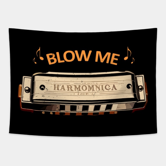 harmonica Tapestry by Circle Project