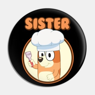 Sister Chef Pin