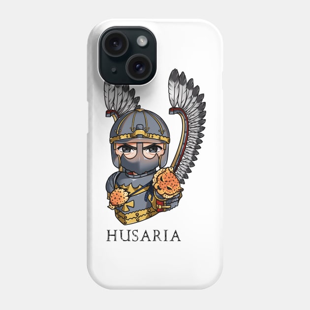 Glorious Wings: The Polish Winged Hussar in Battle Phone Case by Holymayo Tee