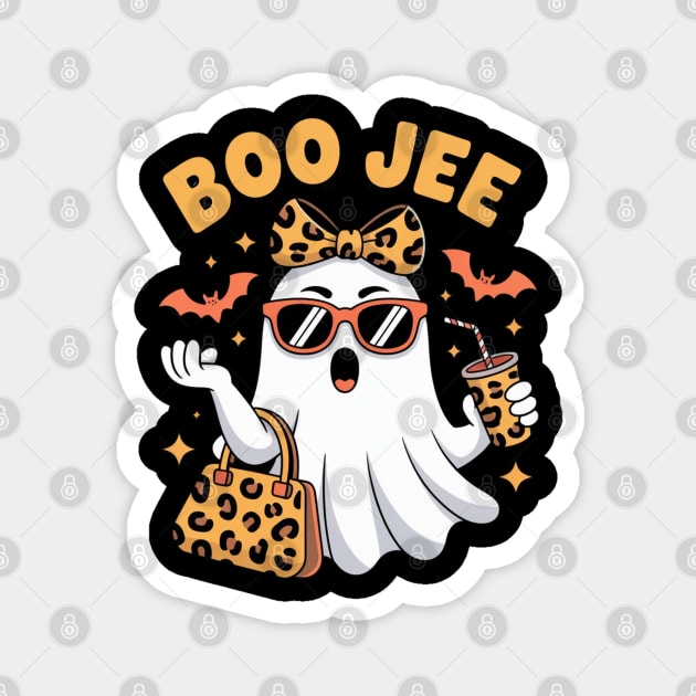 Halloween-Vibes Magnet by Creatifly Graphic Tees
