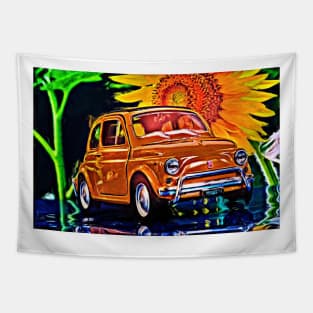 BELLA ITALIA, BELLA MACCINA - Fiat 500 Tapestry